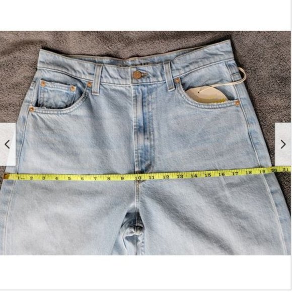 NWT Mother SNACKS The Fun Dip Puddle Sliced Jeans Lots of Nibbles 26 - Picture 13 of 15